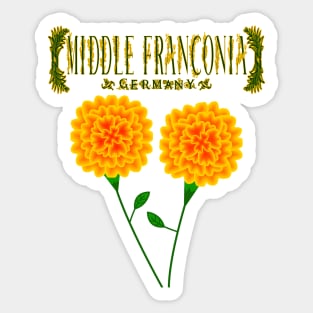 Middle Franconia Sticker